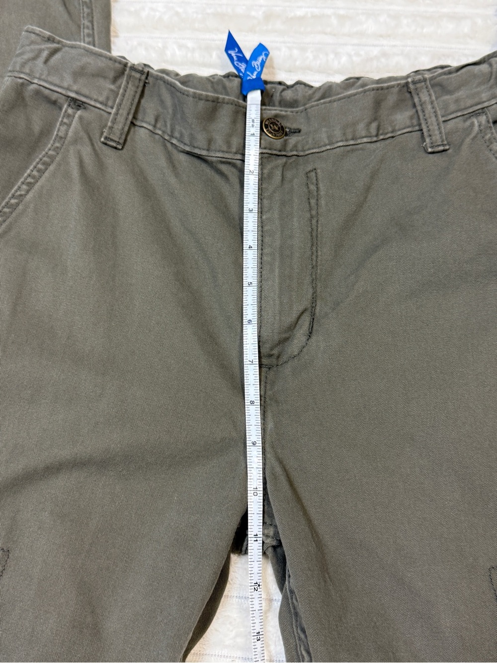 Wrangler: Boys Wrangler Authentics Classic Cargo Pant, Olive Green, Size 18 - Picture 8 of 11